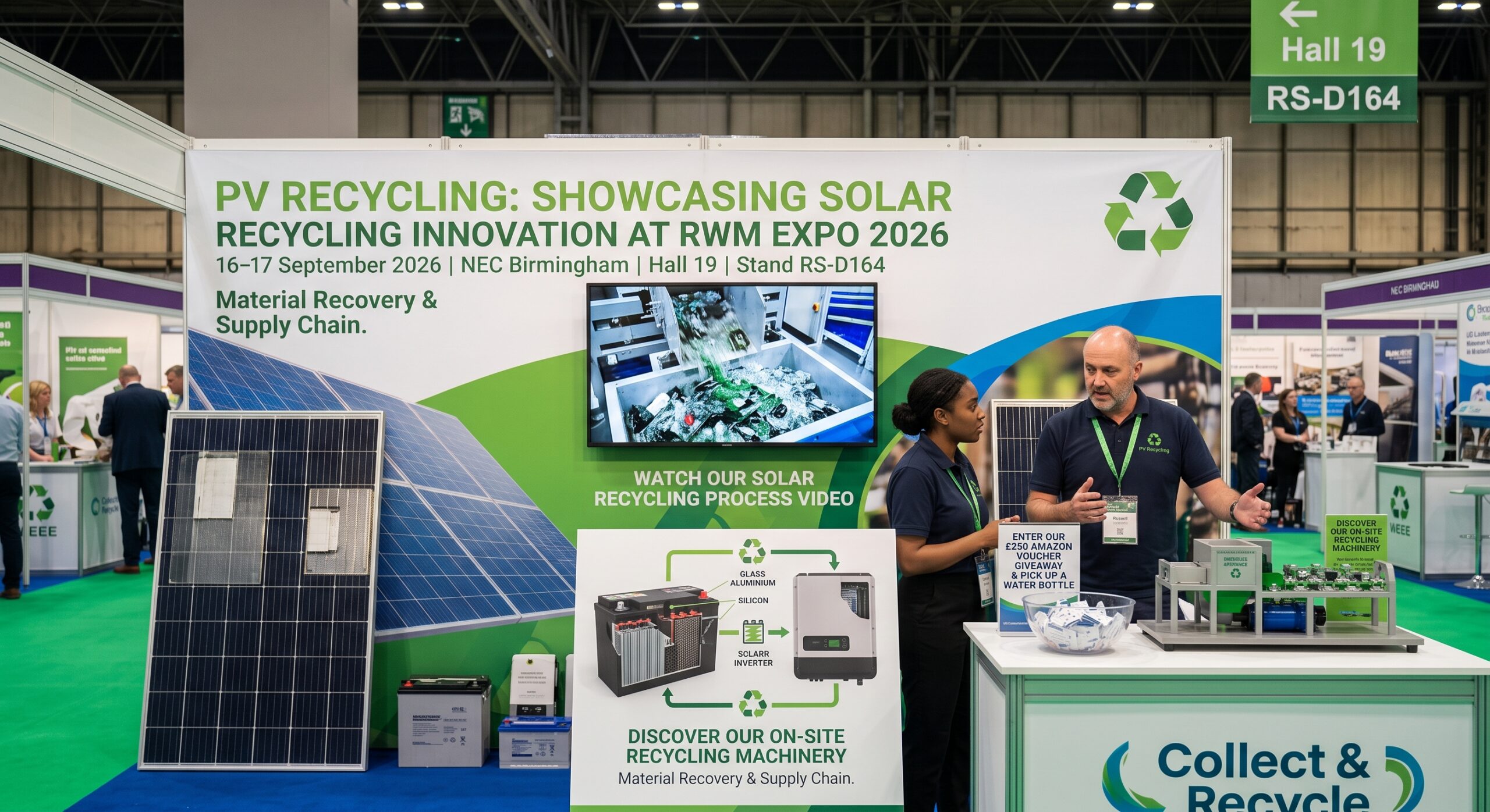 PV Recycling at RWM Expo 2026 in Birmingham
